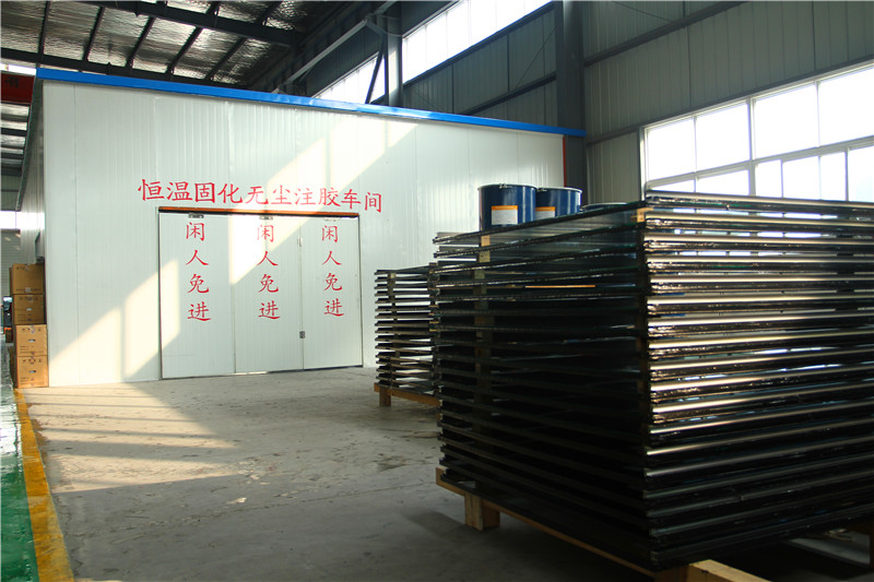 偉豪玻璃附框生產線