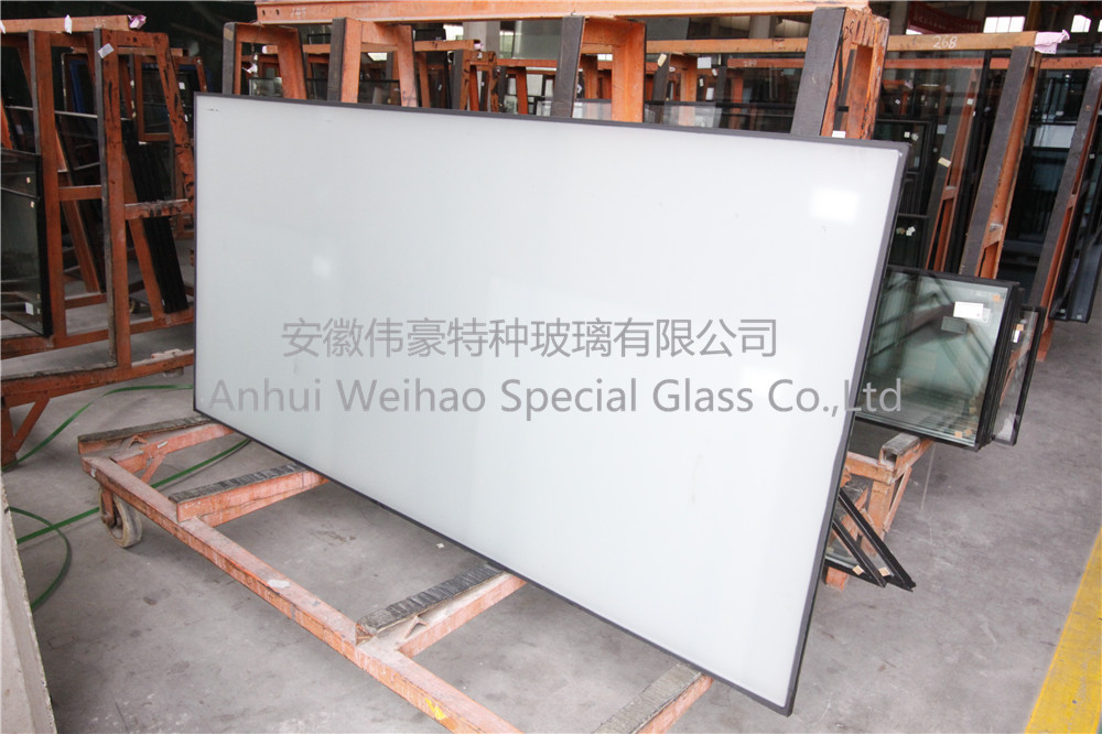 磨砂中空玻璃 磨砂中空玻璃